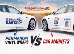 Car Magnets vs Permanent Vinyl Wraps for vehicle branding and business advertising