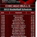 Basketball schedule magnets