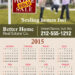 2.91x4.94 Promotional Magnetic Real Estate Calendars 20 mil