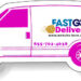 3.5x1.75 Van Shape Full color Magnet