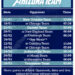 3.5x2.25 Custom One Team Arizona Team Football Schedule Laminated Emergency Services Wallet Magnets 20 mil