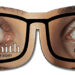 4.31x1.25 Custom Eyeglasses Shape Magnets 20 Mil
