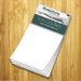3.5x6.25 Custom Magna Pads Business Card Magnets 25 Mil
