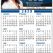 4x7 Custom Refrigerator Magnetic Calendars Magnets 20 Mil