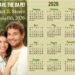 3.5x4 Custom Announcement Calendar Magnets 20 Mil Round Corners