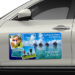 24x12 Personalized Car Signs Magnets - Outdoor & Car Magnets 30 Mil Round Corners