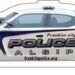 Imprinted Police Car Shaped Magnets - 25 Mil