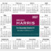 Square Corner Political Calendar Magnets 20 Mil