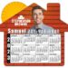  House Shaped with Round Corner Magnets - Outdoor & Car Magnets 35 Mil