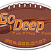 Football Shape Magnets - Outdoor & Car Magnets 35 Mil