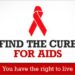 AIDS Awareness Day Magnets 20 Mil Round Corners