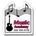 Music Themed Shape Magnets - 25 Mil