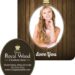 Picture Frame Oval Punch Magnets 25 Mil