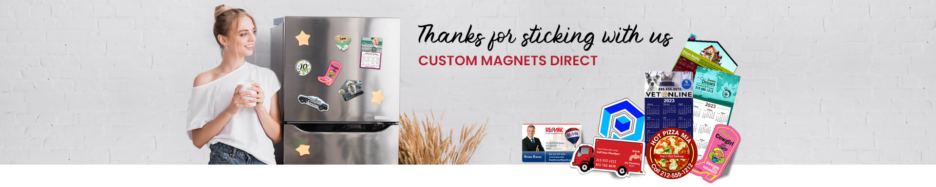 Thanks for sticking with Custom Magnets Direct