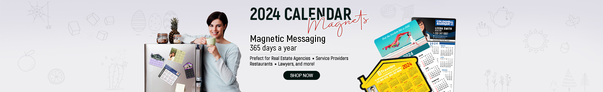 2024 Calendar Magnets