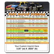 3.5x4 Custom NASCAR Sport Schedules Magnets 20 Mil Round Corners