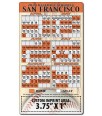 4x7 Custom Printed Baseball Sport Schedules Magnets 20 Mil Round Corners 