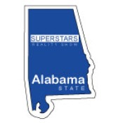 Custom Printed Alabama Shaped Magnets 20 Mil