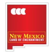 Custom New Mexico Shaped Magnets 20 Mil
