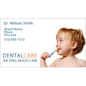 2x3.5 Custom Printed Dental Business Card Magnets 20 Mil Square Corners