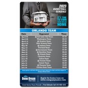 4x7 Custom One Team Orlando Team Basketball Schedule Home Loan Magnets 25 Mil Round Corners