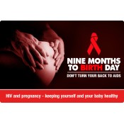 12x18 Custom AIDS Awareness Day Outdoor and Car Magnets 35 Mil Round Corners