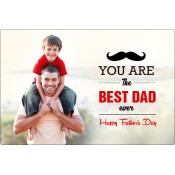 12x18 Custom Fathers Day Outdoor and Car Magnets 35 Mil Round Corners