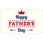 2x3.5 Custom Fathers Day Magnets 20 Mil Round Corners