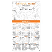 4.5x8 Custom School Calendar Magnets 20 Mil 