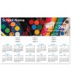 4x6 Custom School Schedules Calendar Magnets 20 Mil Square Corners