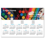 4x6 Custom School Schedules Calendar Magnets 20 Mil Square Corners