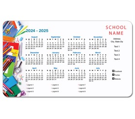 magnets calendar school elementary mil 4x7 round corners printed custom enlarge thumbnail