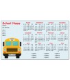 4x7 Custom Elementary School Calendar Magnets 20 Mil Square Corners