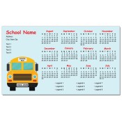 4x7 Custom Elementary School Calendar Magnets 20 Mil Square Corners
