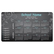 4x7 Custom Printed School Schedules Calendar Magnets 20 Mil Round Corners