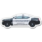 4.5x1.65 Custom Police Car Shape Magnets 20 Mil