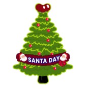 4.53x6.06 Customized Christmas Tree Shaped Magnets 20 Mil