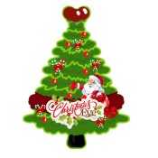 4.53x6.06 Customized Christmas Tree Shaped Magnets - Outdoor & Car Magnets 35 Mil