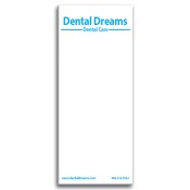 3.5x8 Custom Dental Magnetic Mini Memo Board Magnets 20 Mil