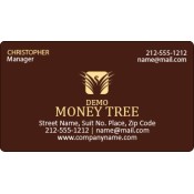 2x3.5 Custom Finance Business Card Magnets 25 Mil Round Corners