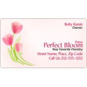 2x3.5 Custom Florist Business Card Magnets 25 Mil Round Corners