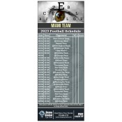 3.5x9 Custom One Team Miami Team Football Schedule Eye Care Business Card Magnets 20 Mil