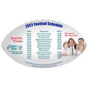 4x7 Custom One Team Seattle Team Football Schedule Family Dental Clinic Football Shape Magnets 20 Mil