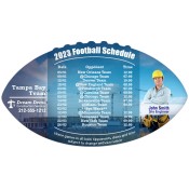 4x7 Custom One Team Tampa Bay Team Football Schedule Construction Football Shape Magnets 20 Mil