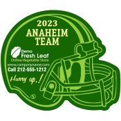 4.25x3.5 Custom One Team Anaheim Team Hockey Right Facing Helmet Shape Vegetable Store Magnets 20 Mil
