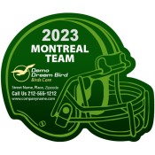 4.25x3.5 Custom Printed One Team Montreal Team Hockey Schedule Right Facing Helmet Shape Birds Care Magnets 20 Mil