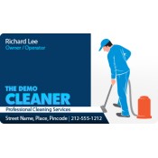 2x3.5 Custom Printed Cleaners Business Card Magnets 20 Mil Round Corners