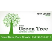 2x3.5 Custom Garden Nursery Business Card Magnets - Outdoor & Car Magnets 35 Mil Square Corners