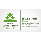 2x3.5 Promotional Garden Nursery Business Card Magnets 20 Mil Square Corners