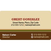 2x3.5 Custom Printed Hotel Business Card Magnets 20 Mil Round Corners